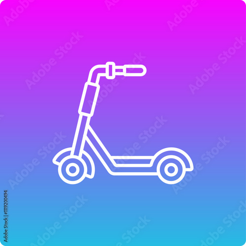 Kick Scooter Icon