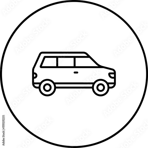 Wagon Car Icon