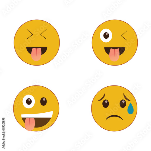 Mixed emoji set
