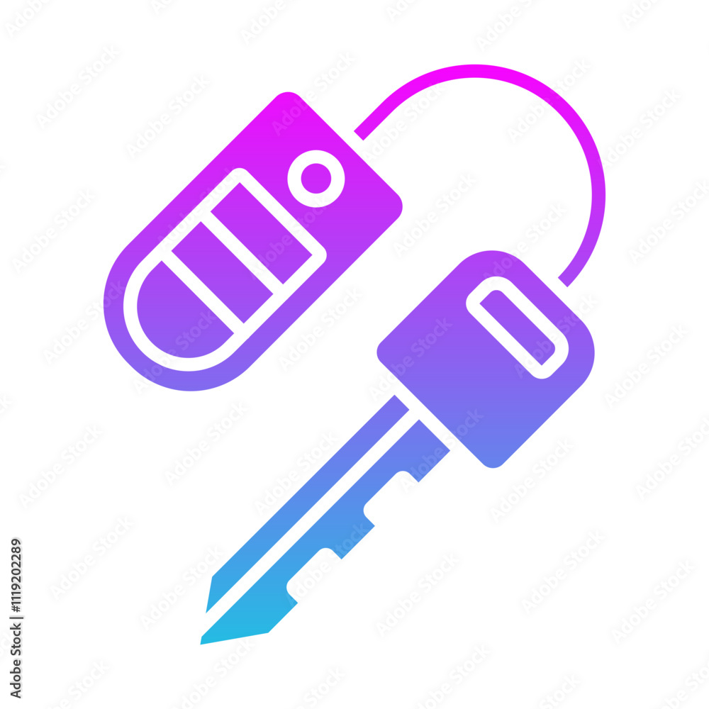Car Key Icon Car Key Icon