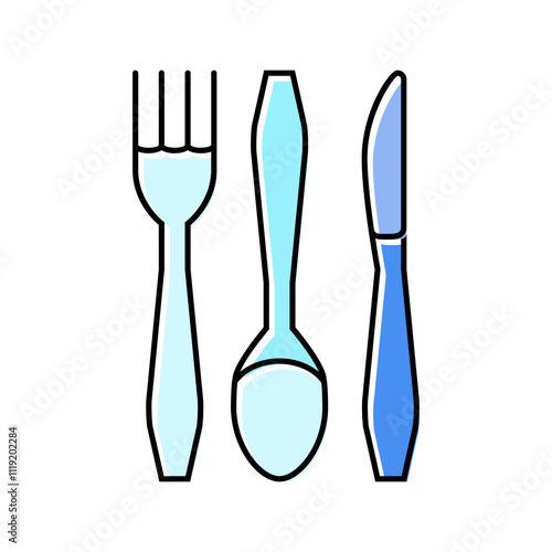 food storage container plastic package color icon vector. food storage container plastic package sign. isolated symbol illustration