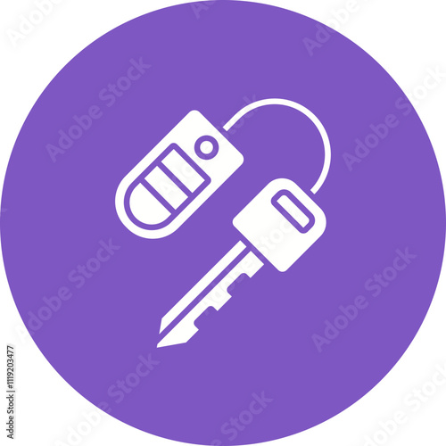 Car Key Icon