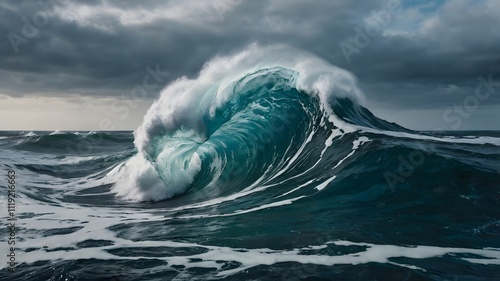 Fototapeta Naklejka Na Ścianę i Meble -  waves crashing on the rocks