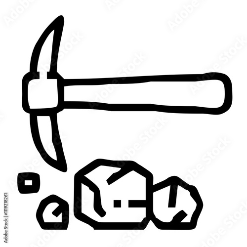 rock and hammer