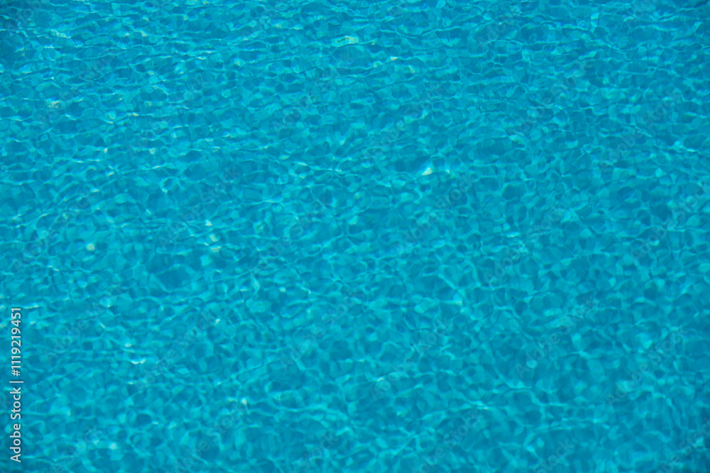 Obraz premium Blue ripped water in swimming pool, water pool texture and surface water backgraund.