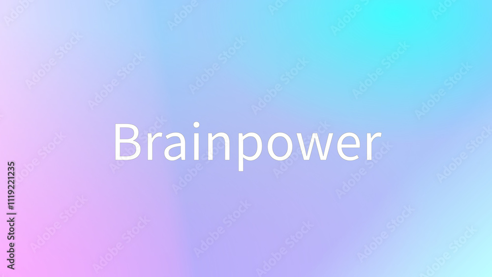 Brainpower のグラデーション背景イラストイラスト Brainpower のグラデーション背景イラストイラスト