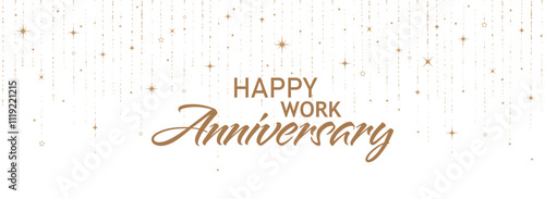 happy work anniversary card	