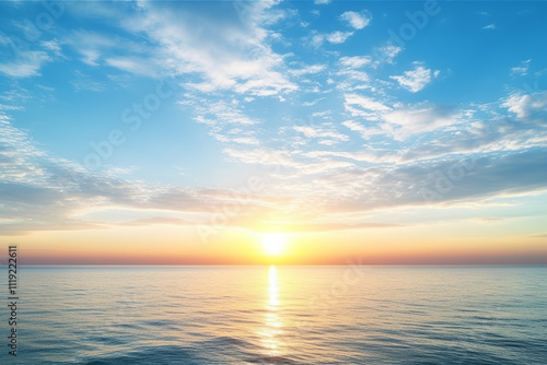 Fototapeta Naklejka Na Ścianę i Meble -  sunset in the sea
