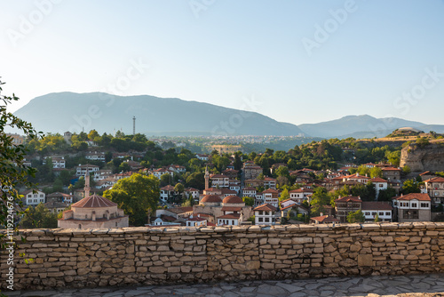 Obraz na plátně Safranbolu view. Visit Safranbolu background photo.