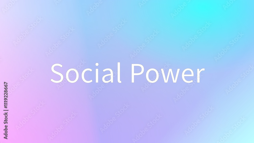Social Power のグラデーション背景イラストイラスト Social Power のグラデーション背景イラストイラスト
