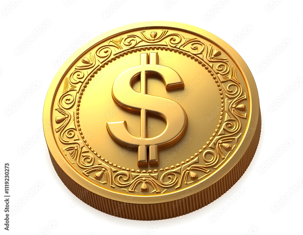 golden dollar sign golden dollar sign