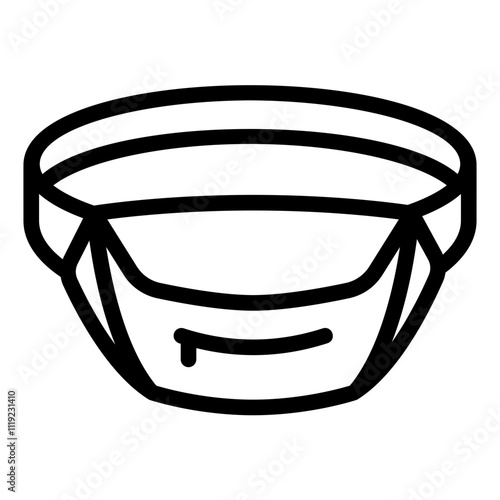 fanny pack Line Icon