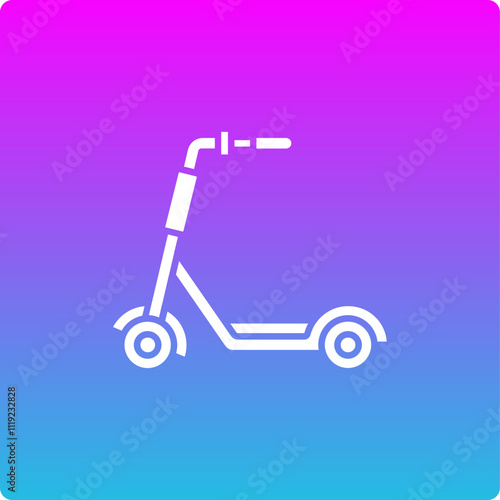 Kick Scooter Icon photo