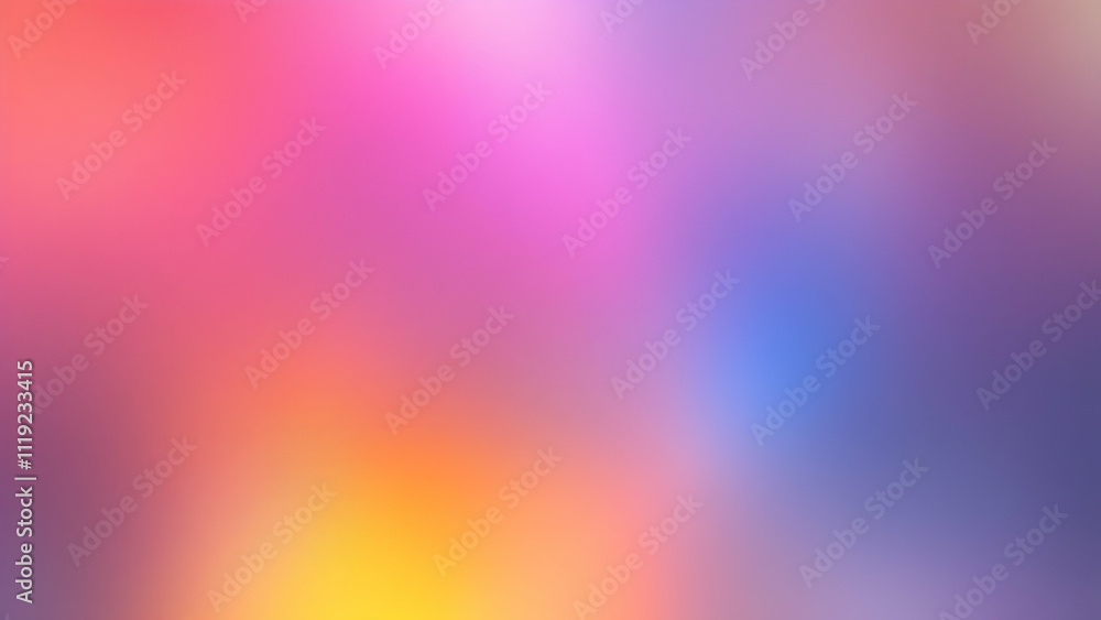 Obraz premium metallic color mix gradient blurred smooth