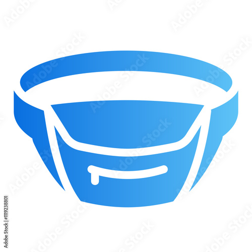 fanny pack Gradient icon