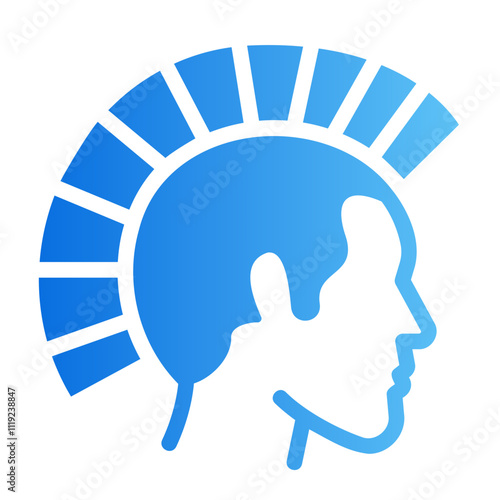 mohawk Gradient icon