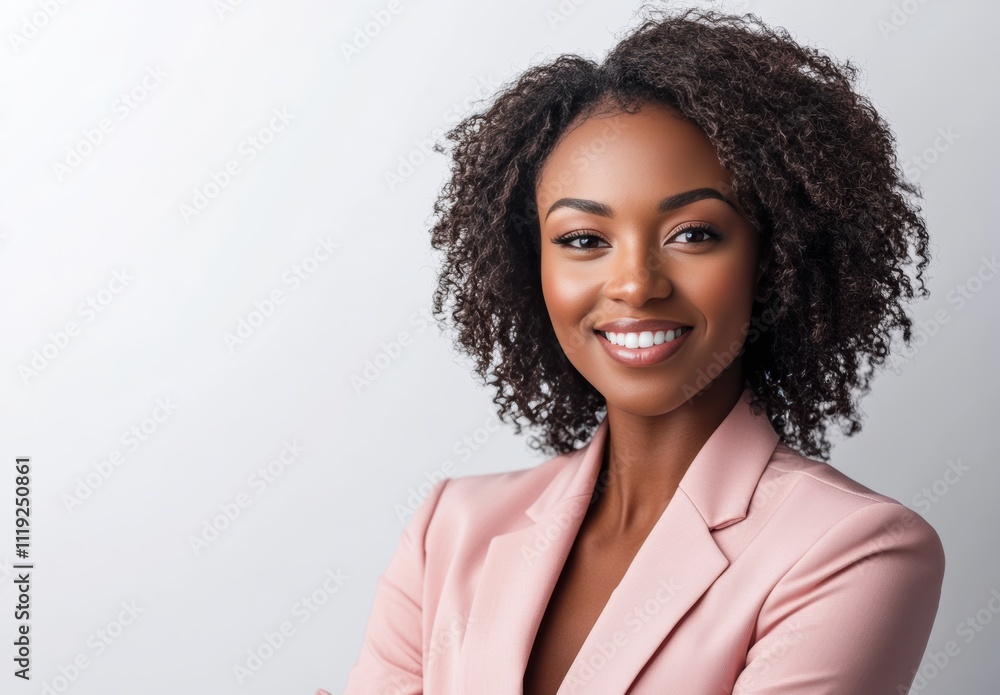 Exuding professionalism and leadership, Black women in pastel pink business suits are perfect for business marketing focused on modern style. Exuding professionalism and leadership, Black women in pastel pink business suits are perfect for business marketing focused on modern style.