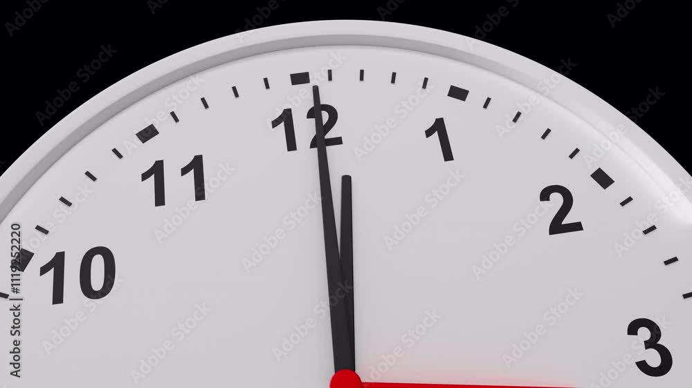 Abstract Clock Timelapse, Animation. 4K – 3840×2160. 06 Second Long.Transparent Alpha video. Abstract Clock Timelapse, Animation. 4K – 3840×2160. 06 Second Long.Transparent Alpha video.