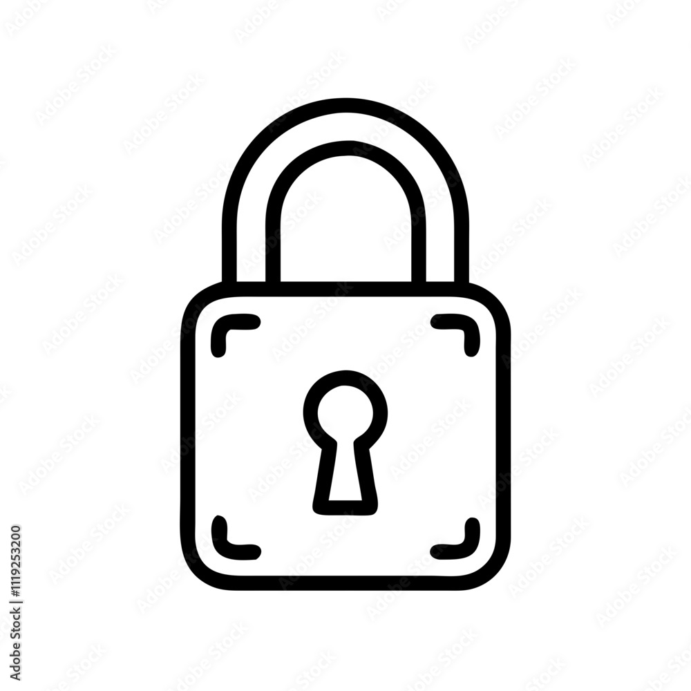 Lock Icon - Security, Protection, Privacy, Safety, Authentication Lock Icon - Security, Protection, Privacy, Safety, Authentication