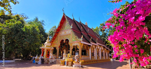 Obraz na płótnie Phuket temple chapel w salonie
