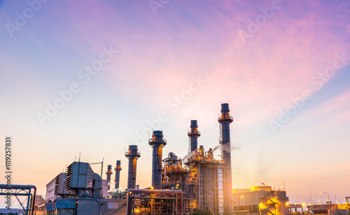 Natural Power Plant.Renewable Energy Facility