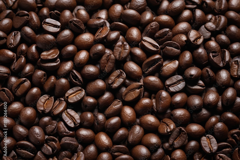 a close up of a pile of coffee beans with a few small holes a close up of a pile of coffee beans with a few small holes