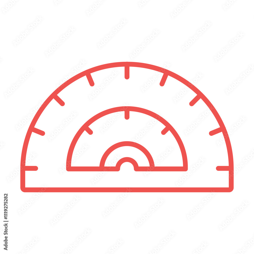 Fototapeta premium Protactor Icon
