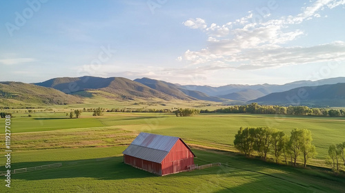 Red Barn in the Valley: A p...