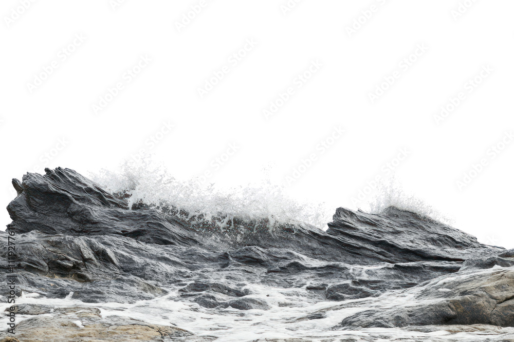Ocean's Embrace: Waves crash against rugged coastal rocks, creating a dramatic and powerful display of nature's force. Ocean's Embrace: Waves crash against rugged coastal rocks, creating a dramatic and powerful display of nature's force.