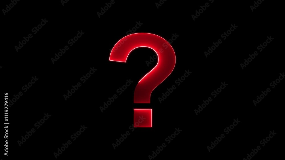 ? icon animation by red color neon on black background. ? icon animation by red color neon on black background.