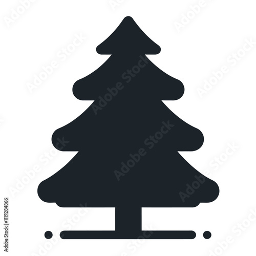 Christmas tree vector