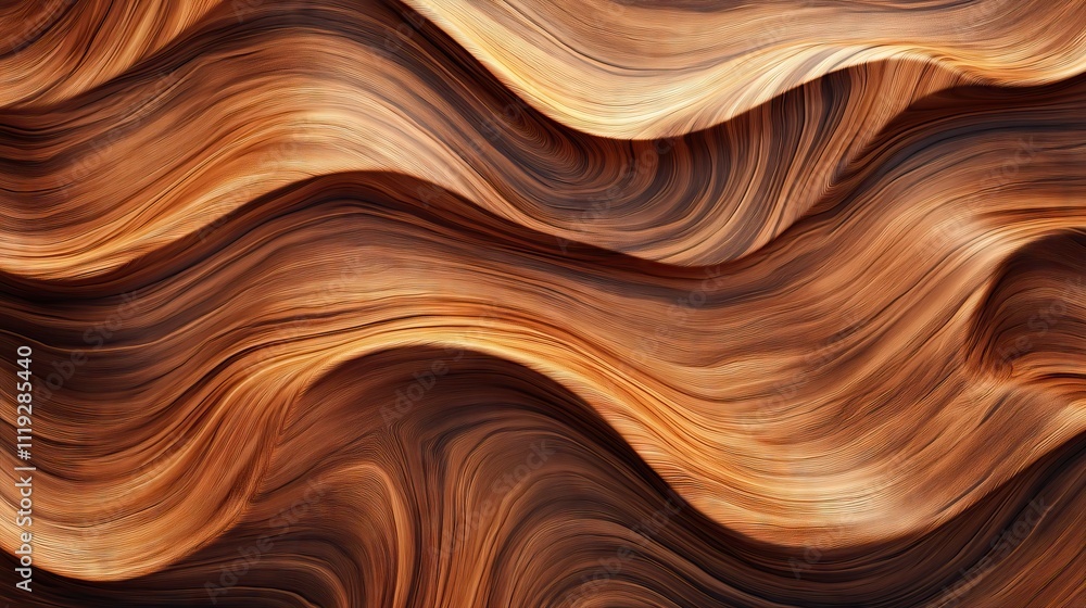 Wooden abstract waves, artistic wooden texture Wooden abstract waves, artistic wooden texture