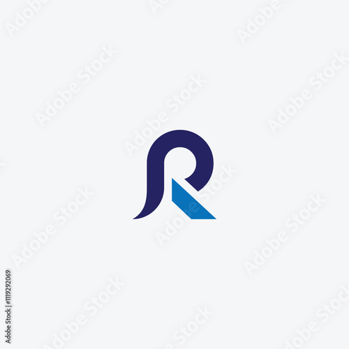 JR or RJ letter designs with different colors and backgrounds