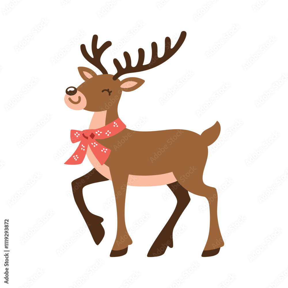 Fototapeta premium reindeer vector image