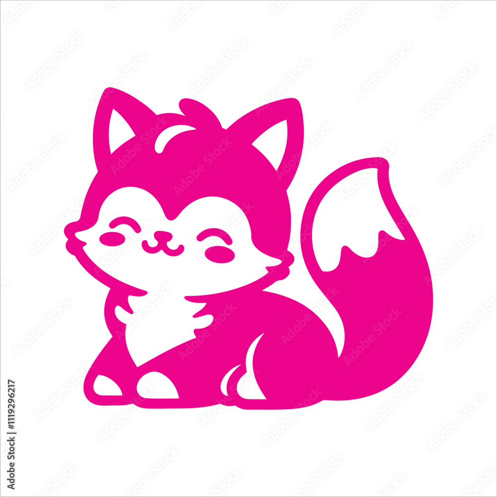 Playful funny cat silhouette cartoon style vector art illustration template design Playful funny cat silhouette cartoon style vector art illustration template design