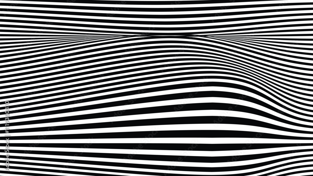 Black and white stripes with liquify lines abstract background for backdrop or fabric style Black and white stripes with liquify lines abstract background for backdrop or fabric style
