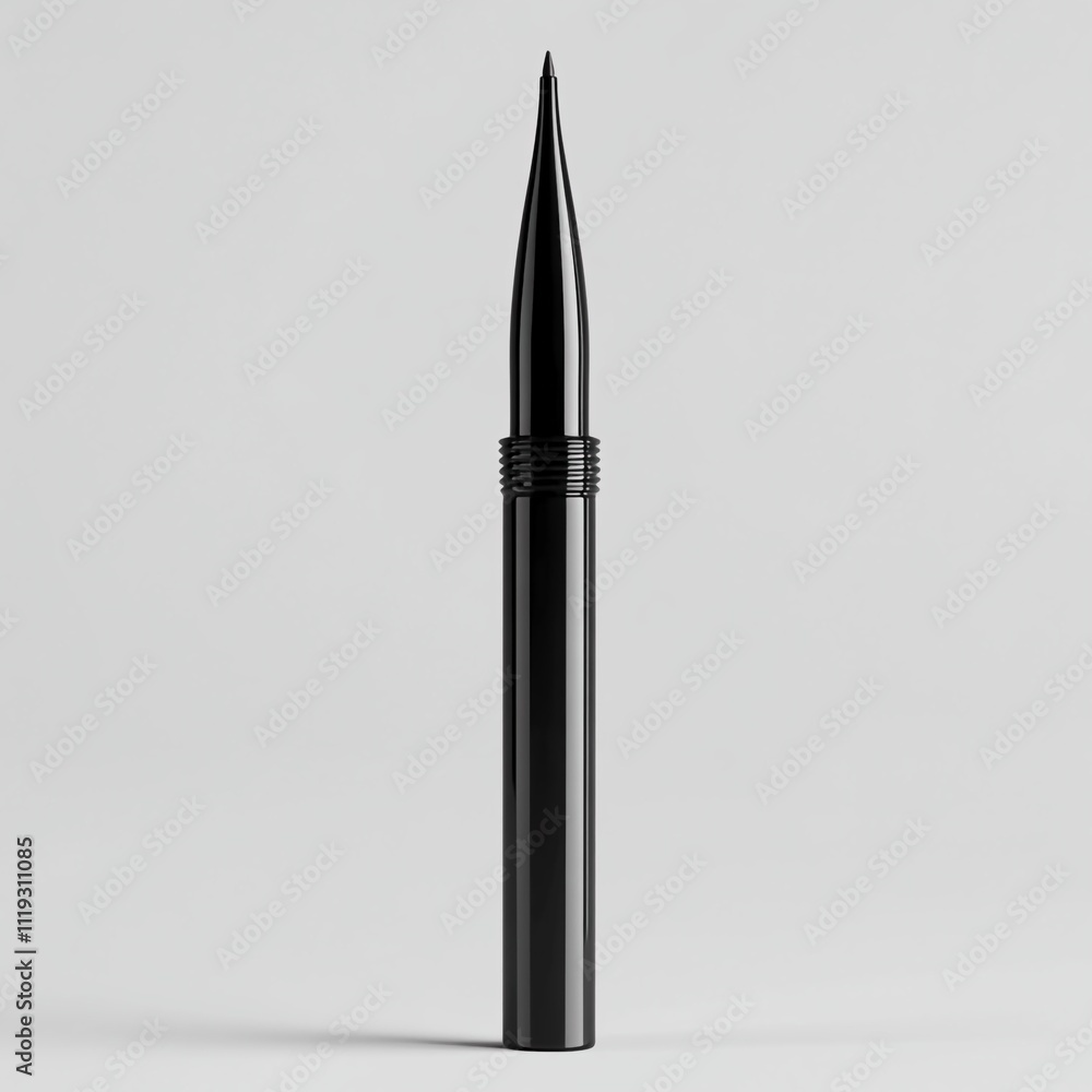 3D Liquid Eyeliner Icon: Sleek Precision Makeup Tool illustration 3D Liquid Eyeliner Icon: Sleek Precision Makeup Tool illustration