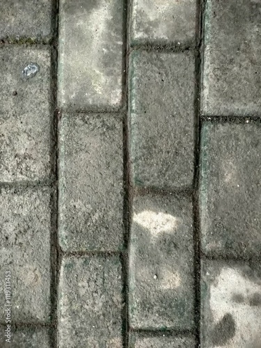 stone block paving photo