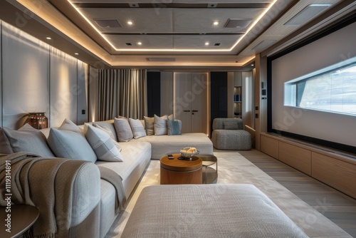 Luxury Yacht Interior Design photo