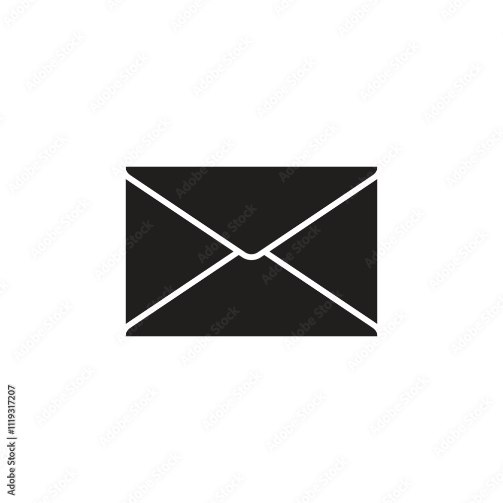 Envelope with letter icon in flat style. Email document vector illustration on isolated background. Postcard sign business concept. Envelope with letter icon in flat style. Email document vector illustration on isolated background. Postcard sign business concept.