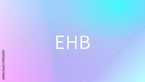 EHB のグラデーション背景イラスト