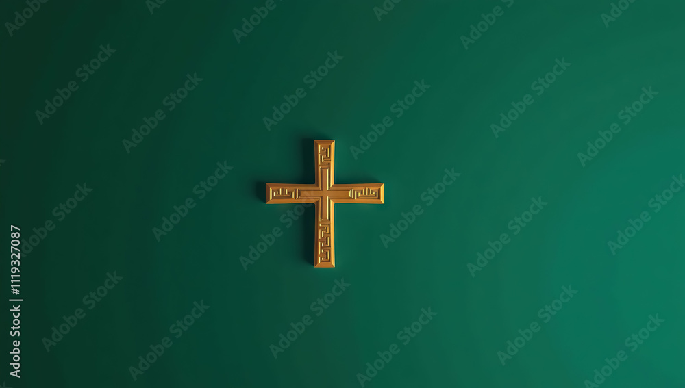 Christian Greek, Armenian, Greek cross. Generative AI Christian Greek, Armenian, Greek cross. Generative AI
