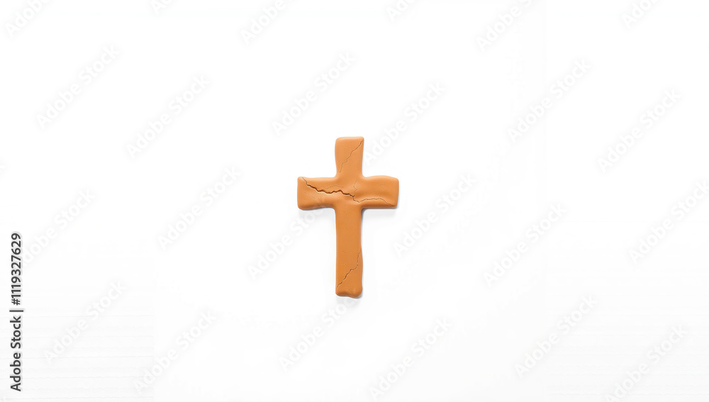 Fototapeta premium Christian Greek, Armenian, Greek cross. Generative AI