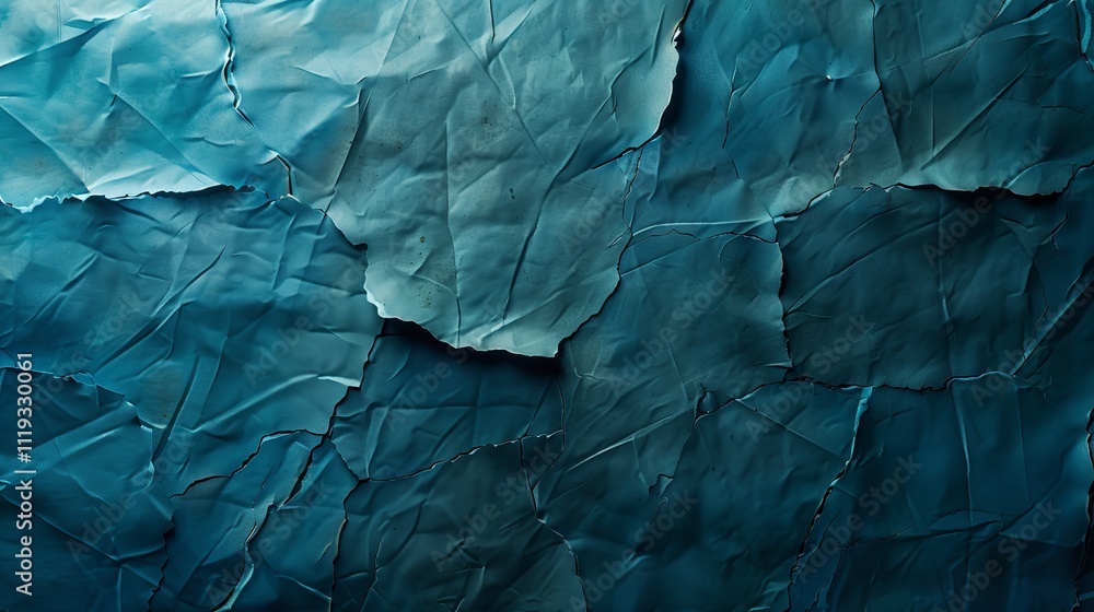 Fototapeta premium Blue paper texture