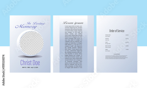 Funeral Poster offers tasteful, elegant templates for memorials and services