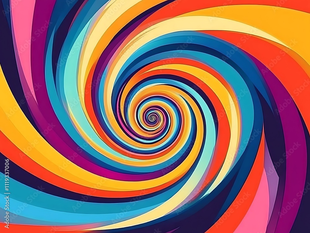 Vibrant spiral of pink and purple hues, Generative Ai Vibrant spiral of pink and purple hues, Generative Ai
