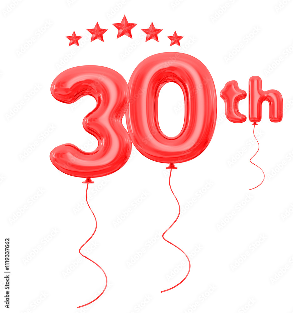 30 Anniversary Red Balloon 30 Anniversary Red Balloon