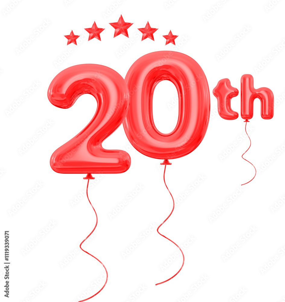 20 Anniversary Red Balloon 20 Anniversary Red Balloon