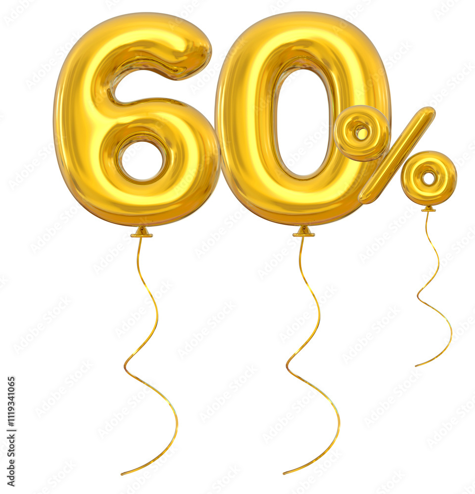 60 Percent Gold Balloon Discount 60 Percent Gold Balloon Discount