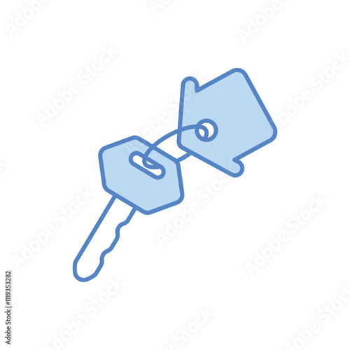 Home Key vector icon